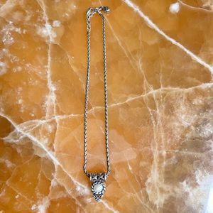 Silver brighton necklace